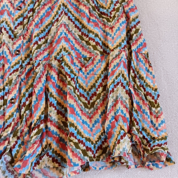 ✨BOGO✨ Sonoma Multicolor Chevron Skirt - Picture 6 of 9